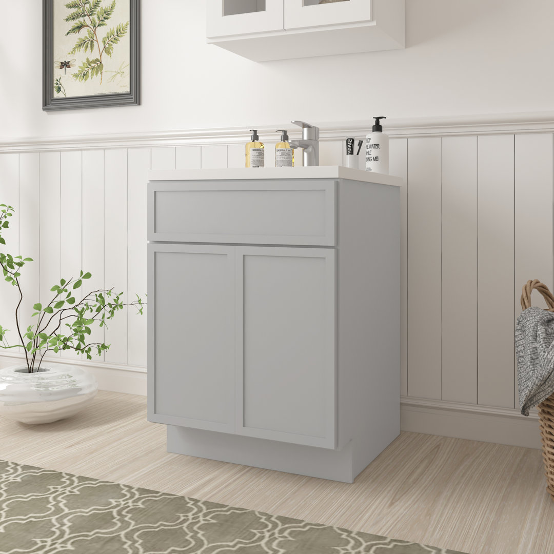 24'' Single Bathroom Vanity Base Only Home Beyond Base 
