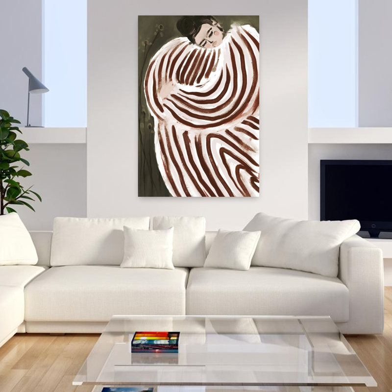 Art contemporain Art contemporain, H 48 po x l 32 po
