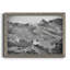 Great Wall Fog - reproduction de photo sur toile encadrée-157346987-157346992