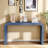 Console Table With Two Legs And Curved Edge-1190630442
