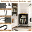 Manufactured Wood,Metal 88cm H Media Shelves