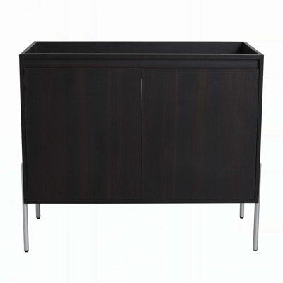 Sophisticated Freestanding Bathroom Vanity with Abundant Storage and Durable Construction