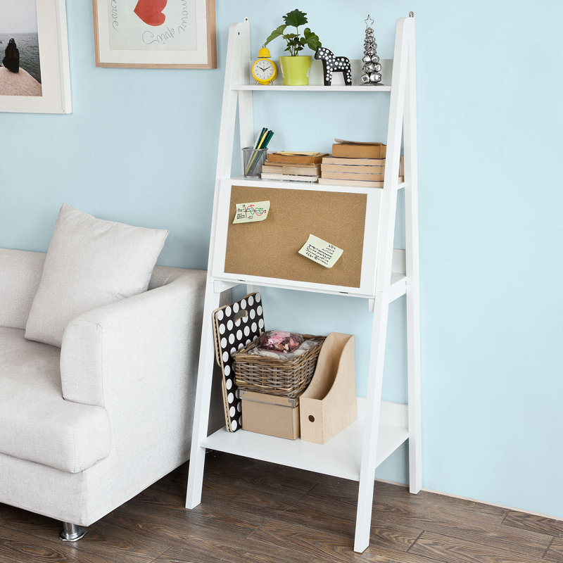 Wilde 160cm H x 64cm W Ladder Bookcase