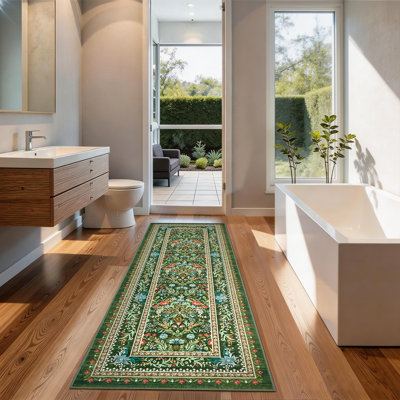 Tapis lavable moderne avec envers antidérapant