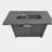 Covered Propane Outdoor Fire Pit Table-1151074542