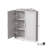White Corner Accent Cabinet with Doors Space-Saving Storage Accent Cabinet 16"Dx31"Wx36"H-794773050-794773444