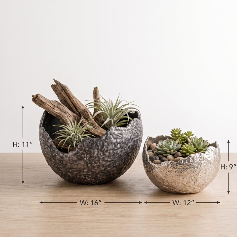 Terra Aluminum Decorative Bowl