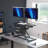Adjustable Height Steel Standing Desk Converter-1811284541