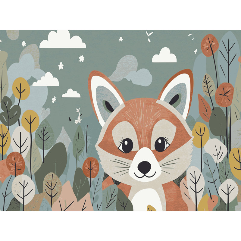 Tapis pour enfants East Urban Home, Rectangle de 5 pi x 8 pi
