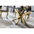 Muthaih Modern Rectangular Marble Dining Table,Kitchen Table,Marble Top, Stainless Steel Base,dining table,dinning table,dining room table-891535096-917526200-917526202
