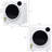 Winado 3.5 Cubic Feet Vented Electric Dryer