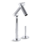 Karbon Widespread Bathroom Faucet with Drain Assembly
