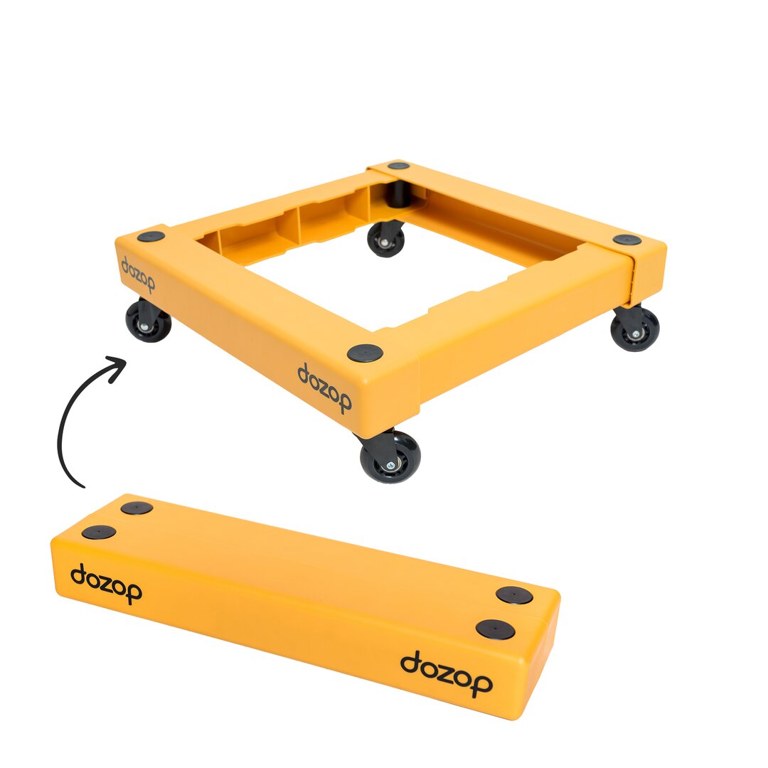  Self Contained Dolly - Trolley 115kg - Yellow