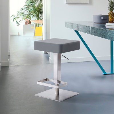 Tabouret de bar pivotant à hauteur réglable Glyndon