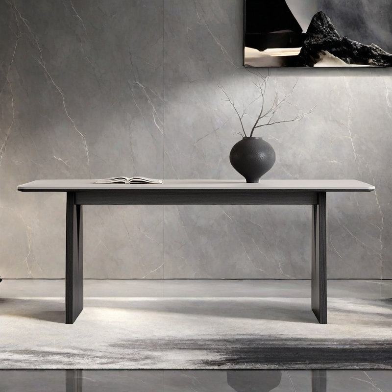 Table de salle à manger française rétro, H 29,52 po x L 70,86 po x l 31,49 po