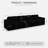 Wide Corduroy Sponge Compression Sofa Modular 4-Seater Cloud Boneless Sofa With No Assembly Required-1498696823