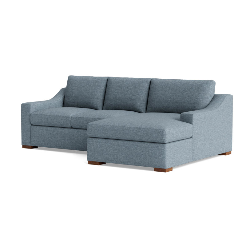 Lucca Sectional, Right Hand Facing, Performance Velvet - Uniform