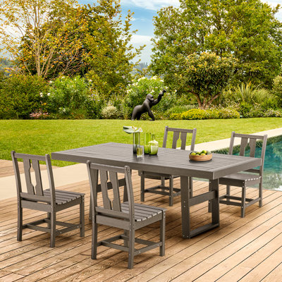Gladys HDPE Patio chairs by Red Barrel Studio