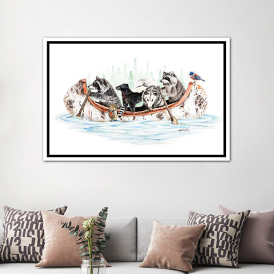 " Critter Canoe " by Holly Simental
