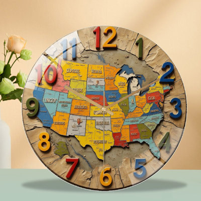Horloge murale 12 po