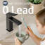 Robinet de lavabo de salle de bain noir KES-98466834-98546973