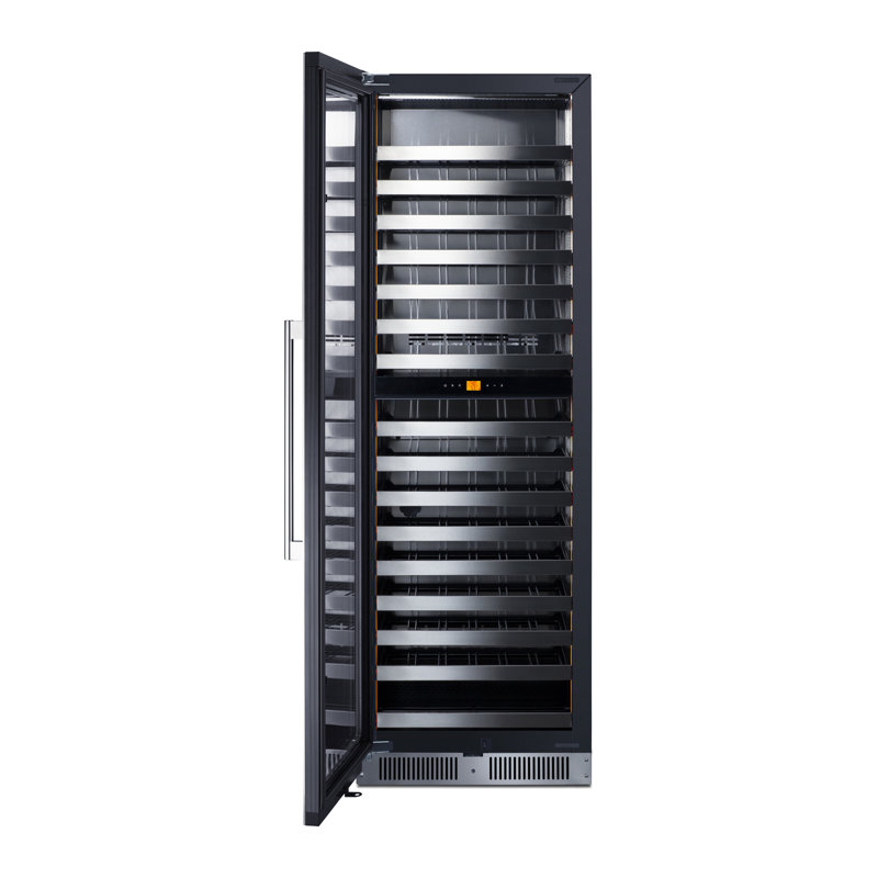 Summit Appliance  24" Wide Dual Zone Wine Cellar, Left