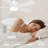 Modern White Smart Ceiling Fan With Light And 5 Wood Blades-362366885