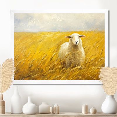 Donnalyn Golden Fields of Sheep II - Sheep, art mural