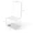 Ivy Bronx® Box, Clear Ghost Acrylic Donation Fundraising 5.5" X 10" FBE1A9C75FC341908A6DDC0835784F95