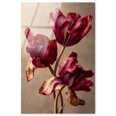 Dark Silk Remains Print by Oliver Gal