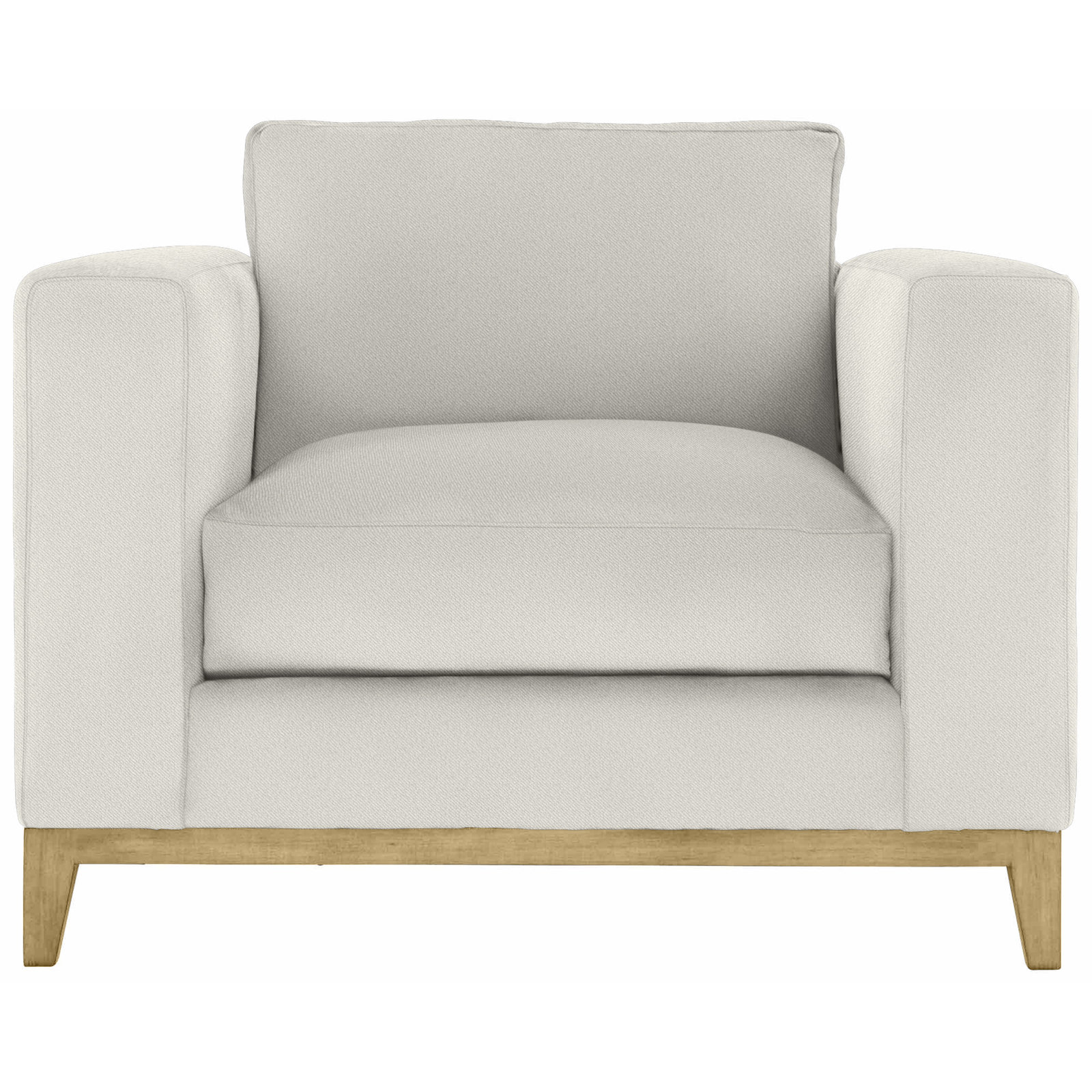 Noel 40" Wide Armchair, Antique Gold, White 5555-000