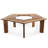 Ardoin 5-Sided Tree Bench