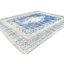 Tapis oriental bleu unique 10X12 One-of-a-Kind