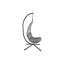 Bramley Swing Chair with Stand-598628677-598628676