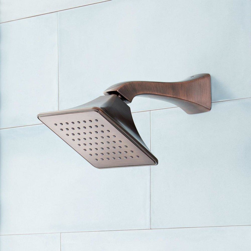 Vilamonte Square Shower Head - Oil Rubbed Bronze, Rubbed Bronze
