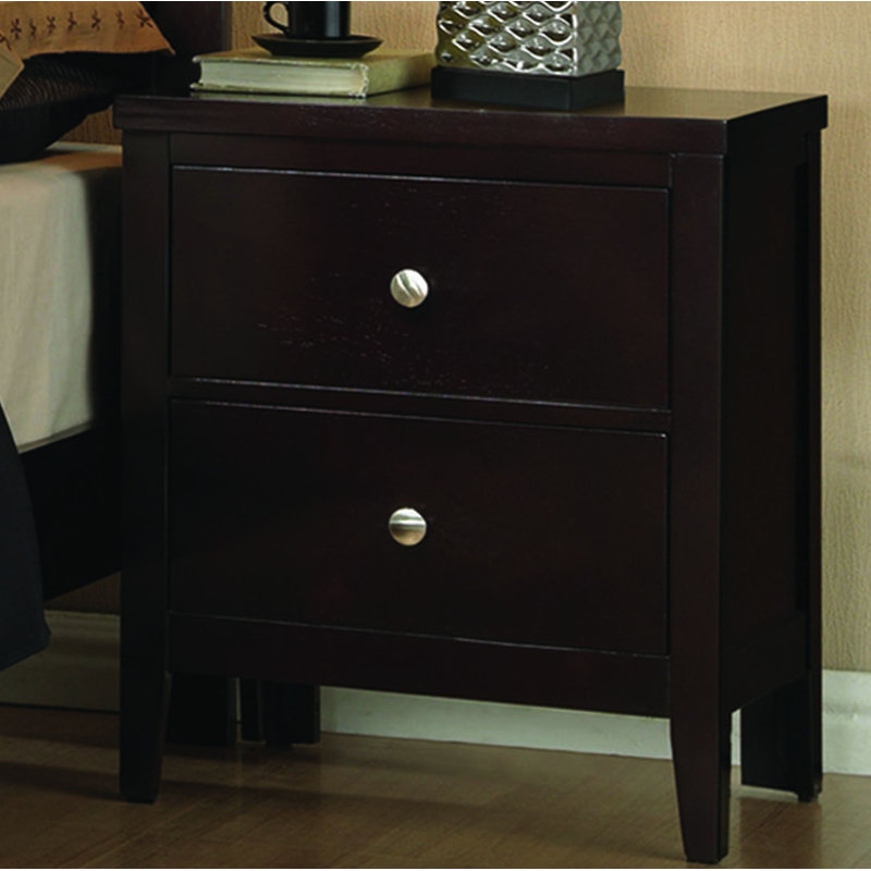 21.75'' W Nightstand, Cappuccino