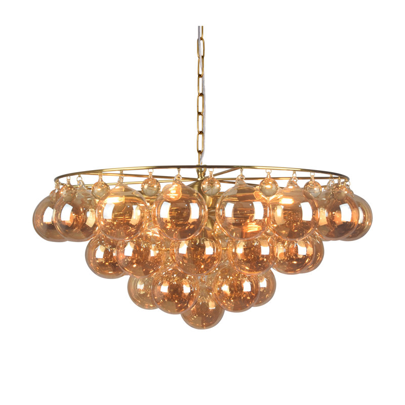 Merriman Chandelier Amber