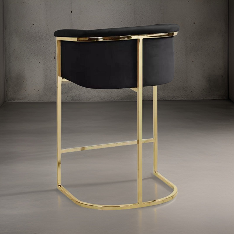 Tabouret 27 po, Noir