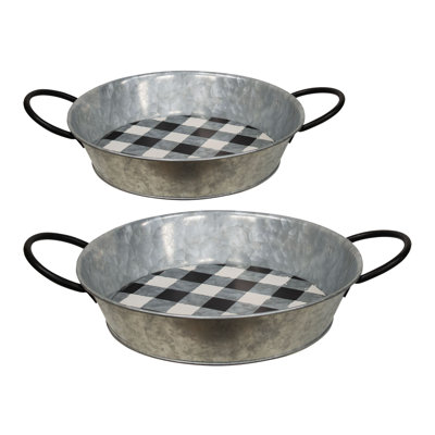Metal Tray - Set of 2