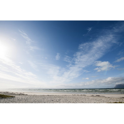 Clouds Over A Seascape - Wrapped Canvas Print