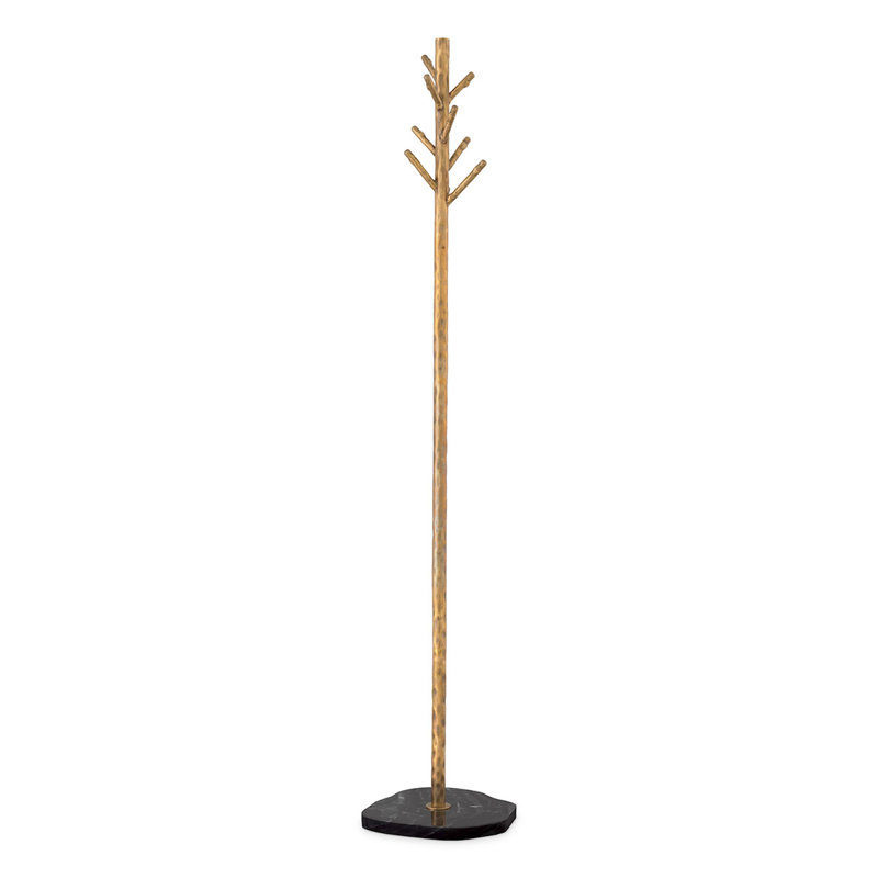 Stern Stainless Steel Freestanding 8 - Hook Coat Rack