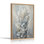 Ensemble de 1 reproduction d'art sur toile en grappe de cristal