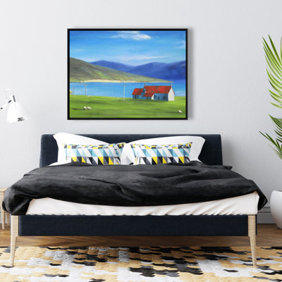 Scottish Highlands Canvas - Little Red Roof House Decor