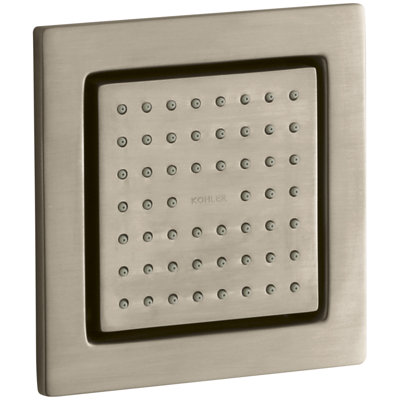 WaterTile Square Adjustable Body Spray