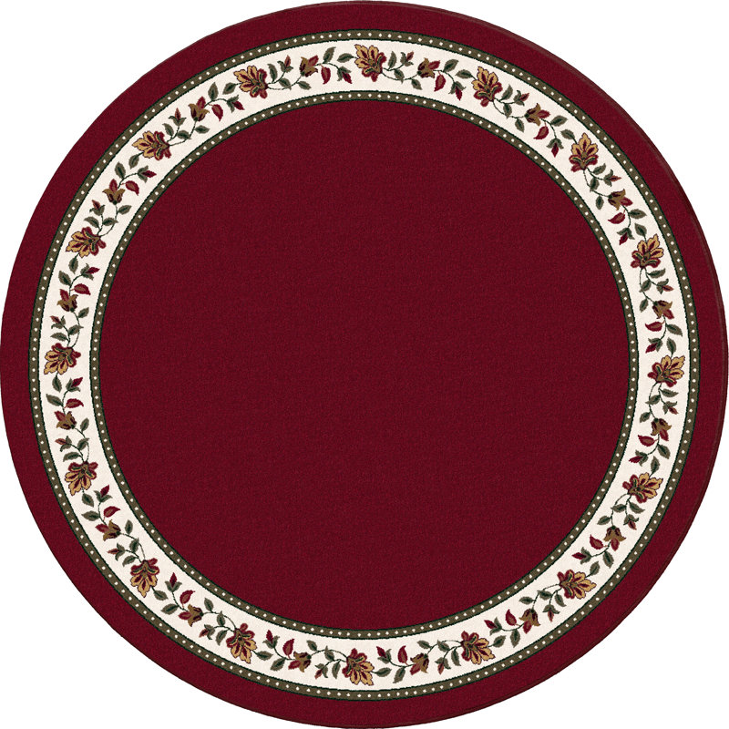 Tapis floral Alminus Symphony, Rond 7 pi 7 po