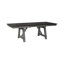 Ensemble de table de salle à manger à tréteaux extensible 6 personnes avec banc Ashby-121874338