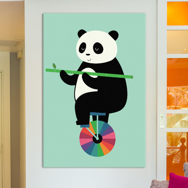 Apprendre à équilibrer votre art sur toile, H 26 po x l 18 po x P 1,5 po, Toile tendue