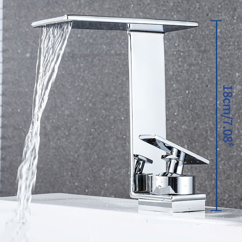 Système de douche mural avec valve thermostatique et douchette, Chrome chrome