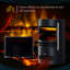 Conn Belfry Heating 41cm W Black Electric