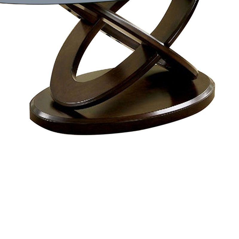 Amin Glass Top Coffee Table